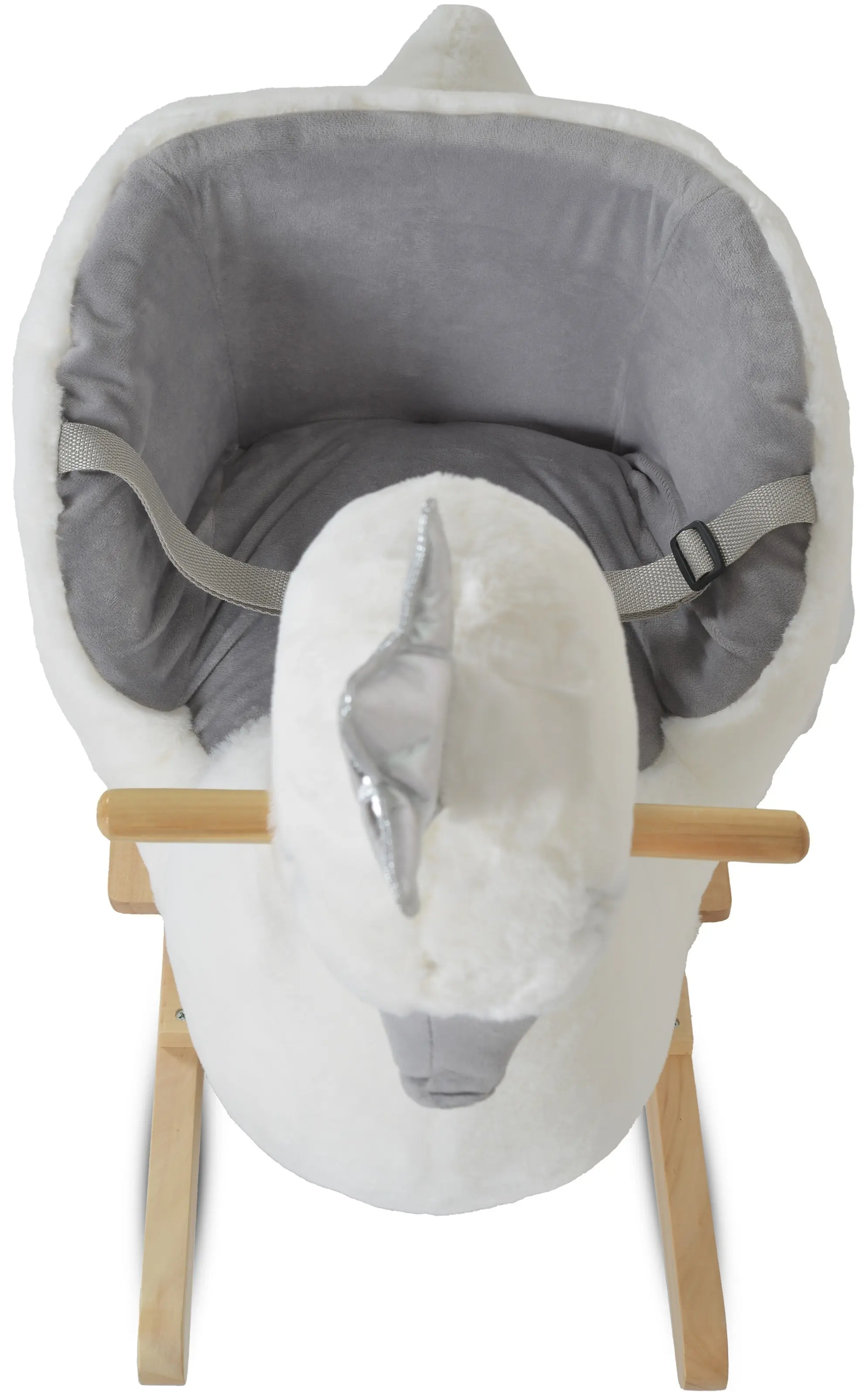 Jucarie-balansoar Moni Swan (White/Grey) - 5