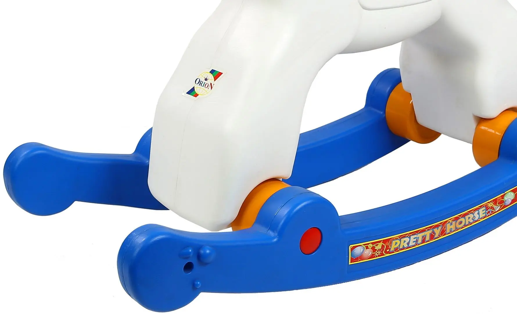 Jucarie-balansoar Orion Toys Horse 146 (White/Blue) - 3