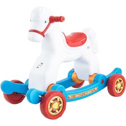 Jucarie-balansoar Orion Toys Horse Nr.2 146B2 (White/Red/Blue)