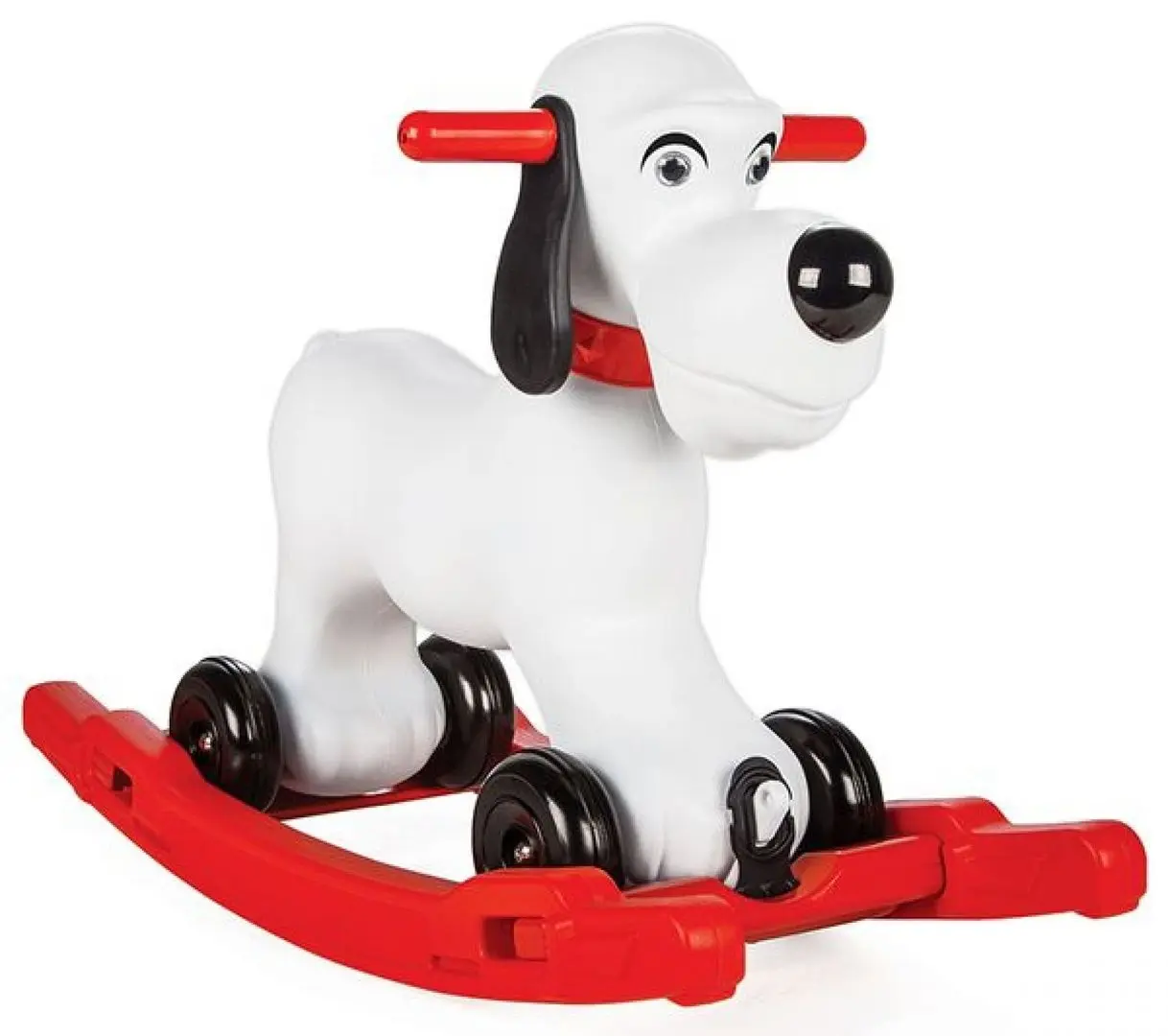 Игрушка-качалка Pilsan Cute Dog 07915 (White/Red/Black)