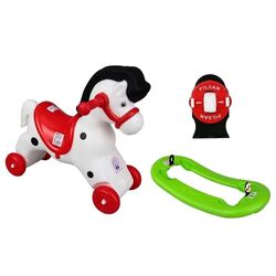 Jucarie-balansoar Pilsan Rocking Horse With Music 07520 (White/Red/Green) Thumb