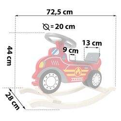 Jucarie-balansoar Ricokids 785001 (Red) Thumb