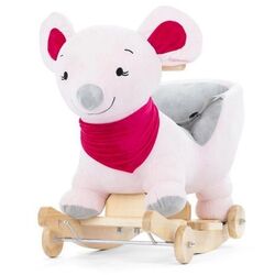 Jucarie-balansoar To-Ma WJ-658 Mouse (Pink/Grey)