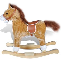 Игрушка-качалка VidaXL 80070 (Brown) Thumb