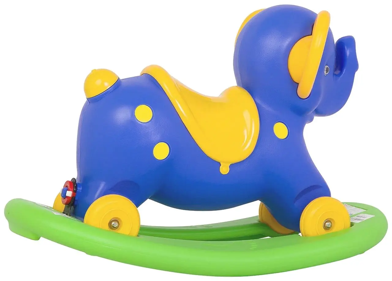 Игрушка-качалка Woopie Elephant 28552 (Blue/Yellow) - 2