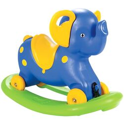 Игрушка-качалка Woopie Elephant 28552 (Blue/Yellow) Thumb