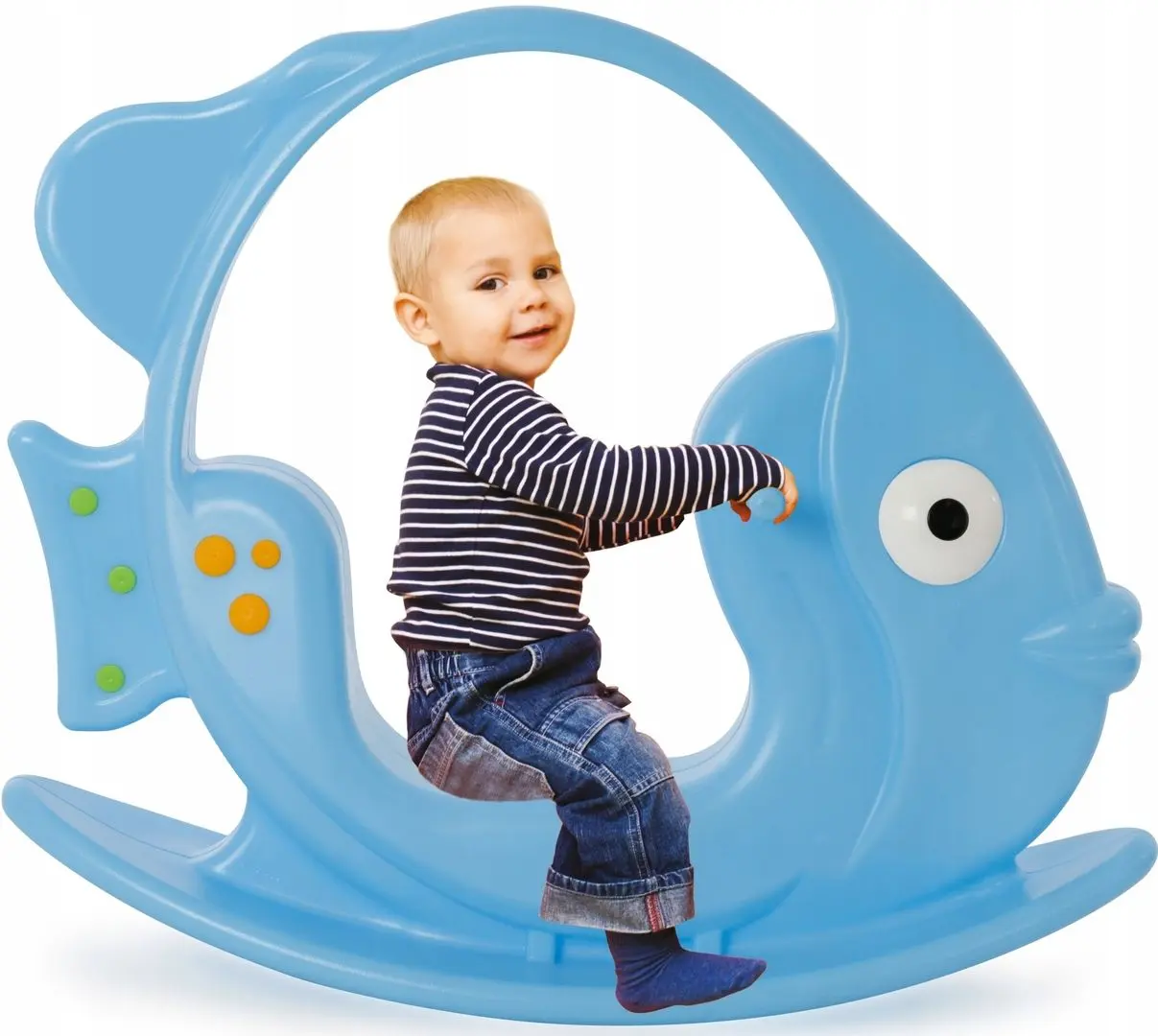 Jucarie-balansoar Woopie Fish 30821 (Blue) - 4