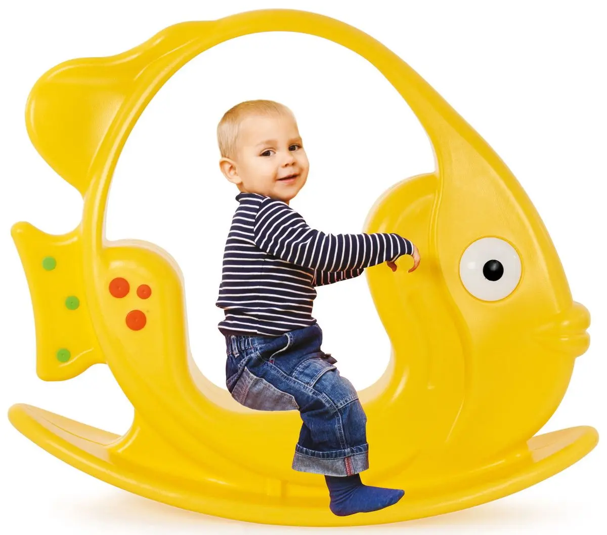 Jucarie-balansoar Woopie Fish 30838 (Yellow) - 3