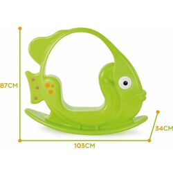 Jucarie-balansoar Woopie Fish 30845 (Green) Thumb