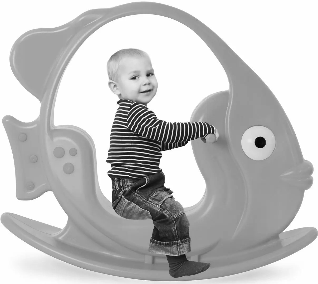 Jucarie-balansoar Woopie Fish 30845 (Green) - 3