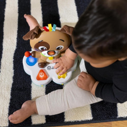 Jucarie interactiva Baby Einstein Drum&Learn Dean (Brown/White) Thumb