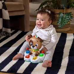 Jucarie interactiva Baby Einstein Drum&Learn Dean (Brown/White) Thumb