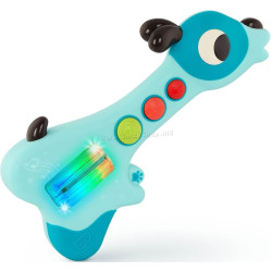 Jucarie interactiva Battat Mini Woofer Dog Guitar (Blue)