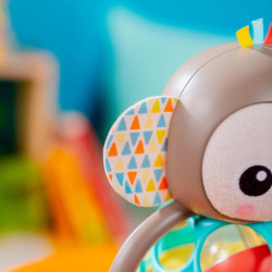Интерактивная игрушка Bright Starts Grab & Giggle Monkey (Brown) Thumb