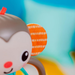 Интерактивная игрушка Bright Starts Grab & Giggle Monkey (Brown) Thumb