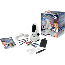 Microscop pentru copii 3in1 Buki France BKMR700 (White) Thumb