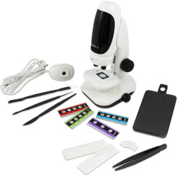 Microscop pentru copii 3in1 Buki France BKMR700 (White)