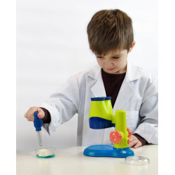 Microscop pentru copii Buki France Mini Sciences (Green/Blue) Thumb