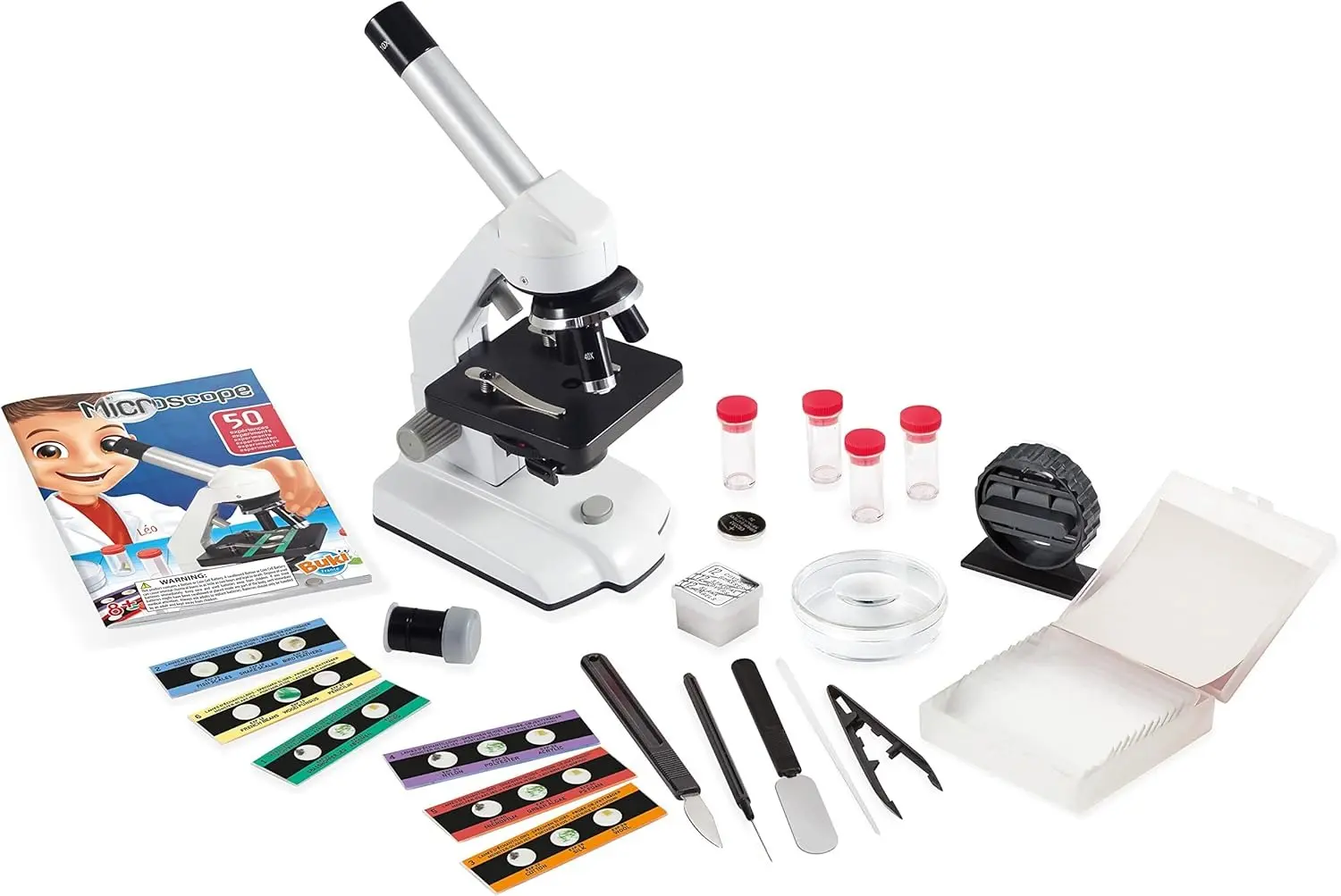 Microscop pentru copii Buki France MR600 (White)