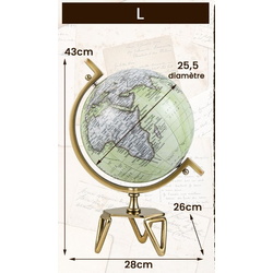 Глобус Costway HZ10163-L (Gold) Thumb