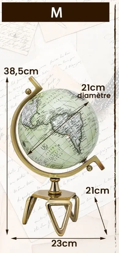 Глобус Costway HZ10163-M (Gold)