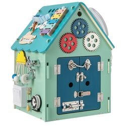 Casuta interactiva Costway TM10032BL (Blue)
