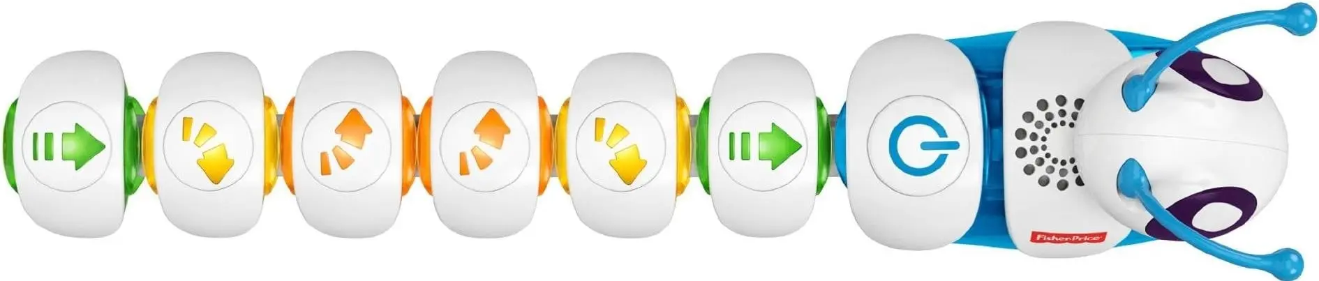 Jucarie interactiva Fisher-Price Codeapillar (White)