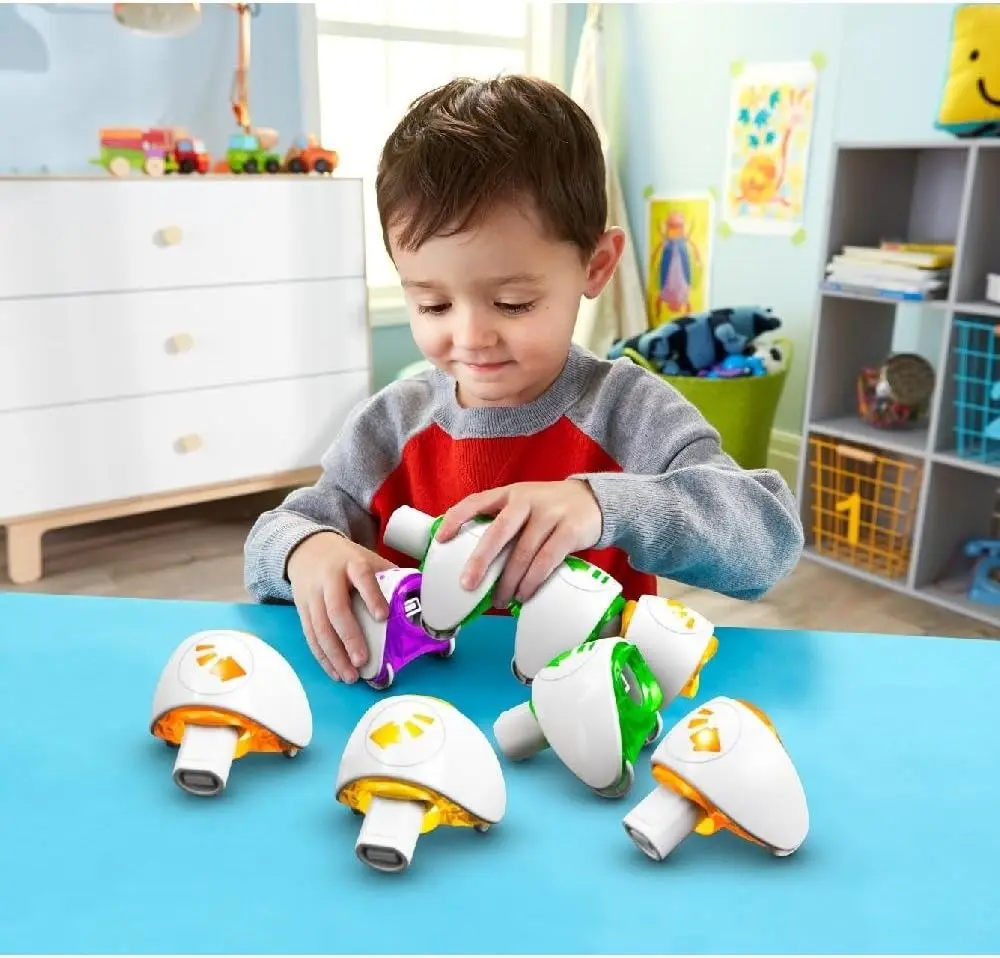 Jucarie interactiva Fisher-Price Codeapillar (White)