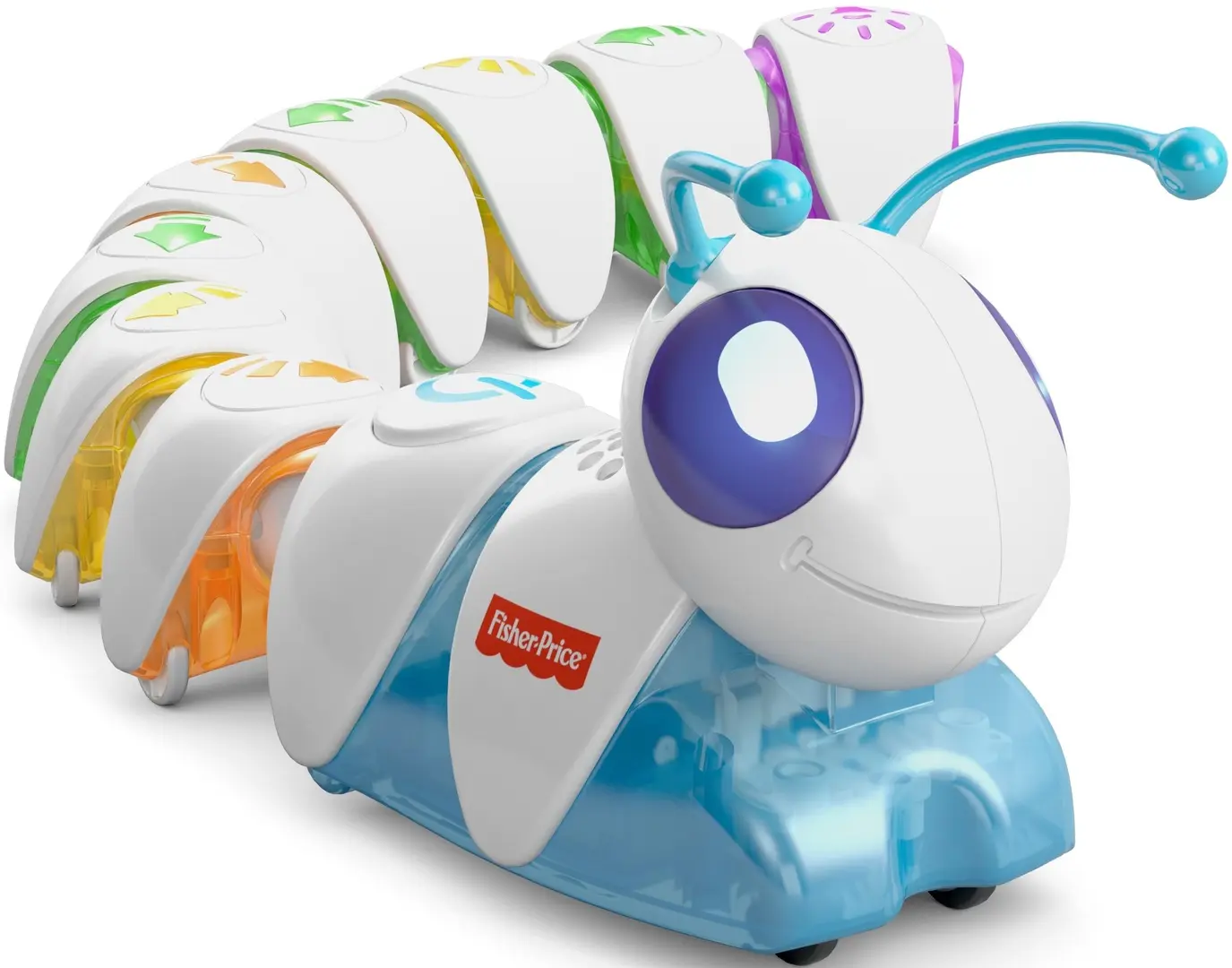 Jucarie interactiva Fisher-Price Codeapillar (White)