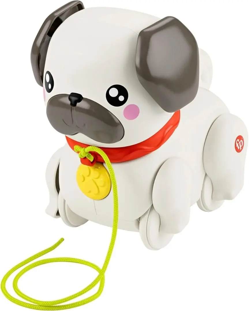 Jucarie interactiva Fisher-Price Happy Pug (Multicolor)