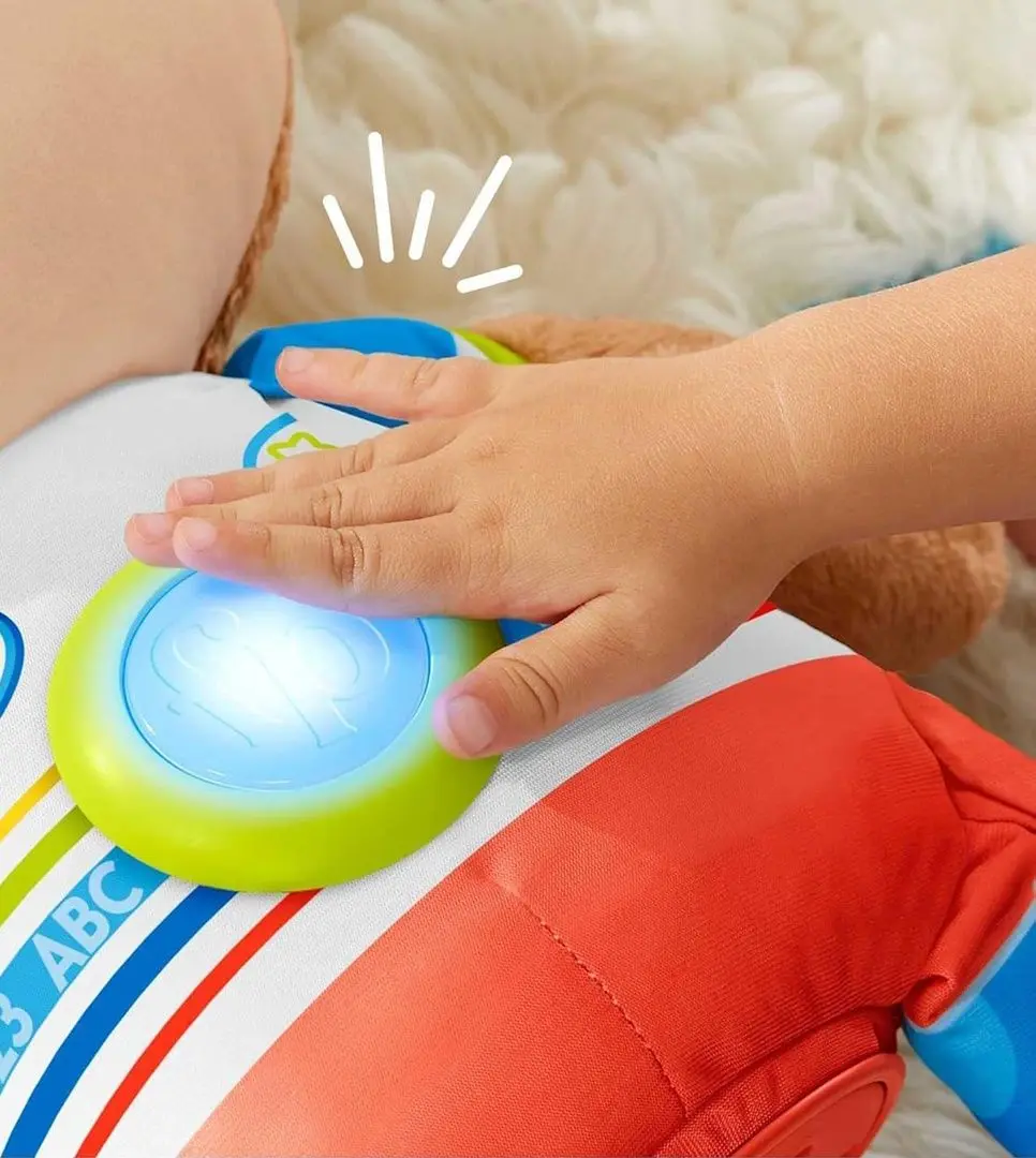 Jucarie interactiva Fisher-Price Laugh&Learn So Big Puppy HJF23 (Brown/Blue)