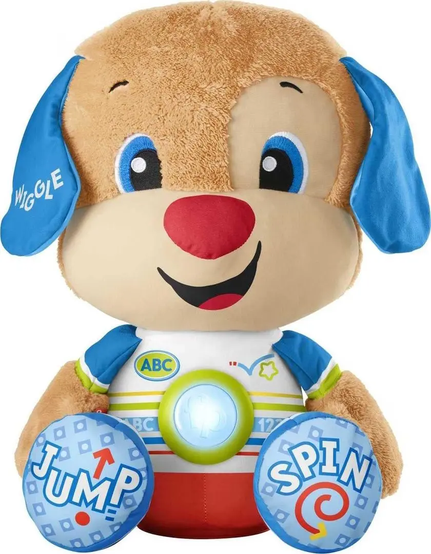Jucarie interactiva Fisher-Price Laugh&Learn So Big Puppy HJF23 (Brown/Blue)