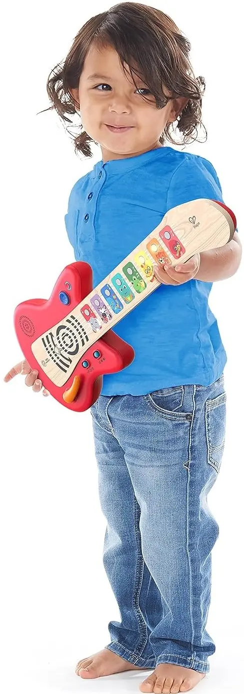 Chitara Hape Baby Einstein Together in Tune Magic Touch (Red/Wood) - 2