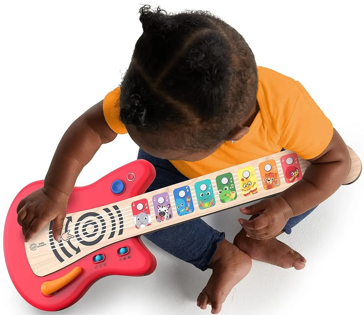 Chitara Hape Baby Einstein Together in Tune Magic Touch (Red/Wood) - 5