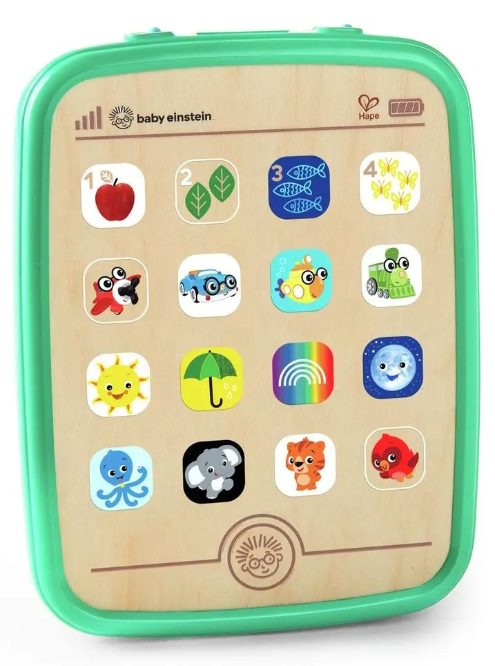 Jucarie interactiva Hape Magic Touch Curiosity Tablet (Green)