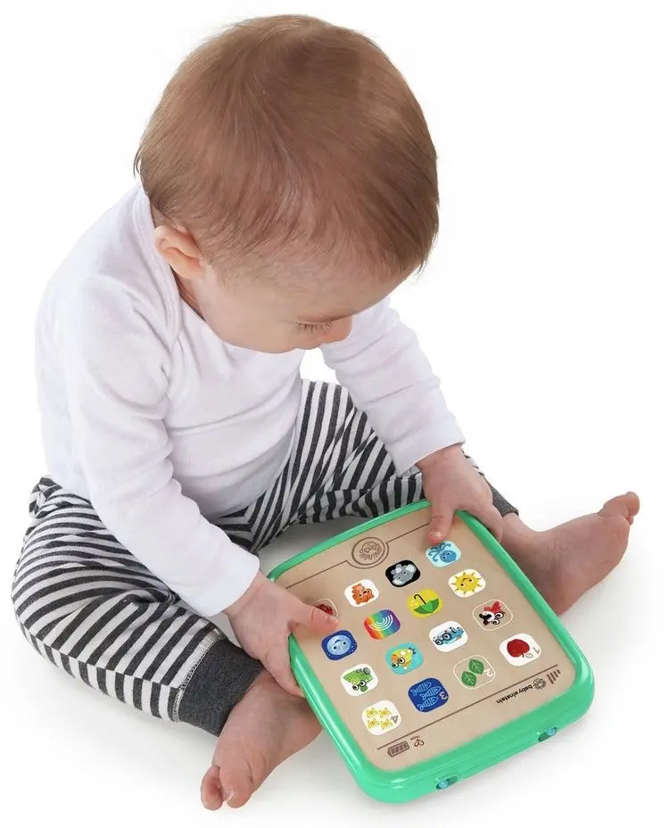 Jucarie interactiva Hape Magic Touch Curiosity Tablet (Green)