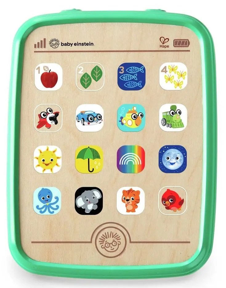 Jucarie interactiva Hape Magic Touch Curiosity Tablet (Green)