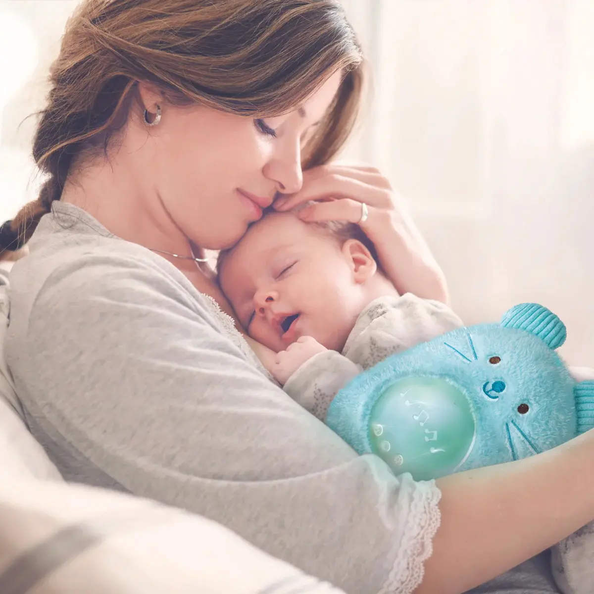 Интерактивная игрушка Hape Pal-Huggy Momo E0113 (Blue)