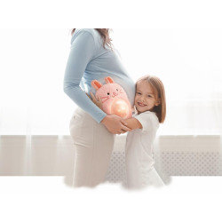 Jucarie interactiva Hape Pal-Huggy Roro E0114 (Pink) Thumb