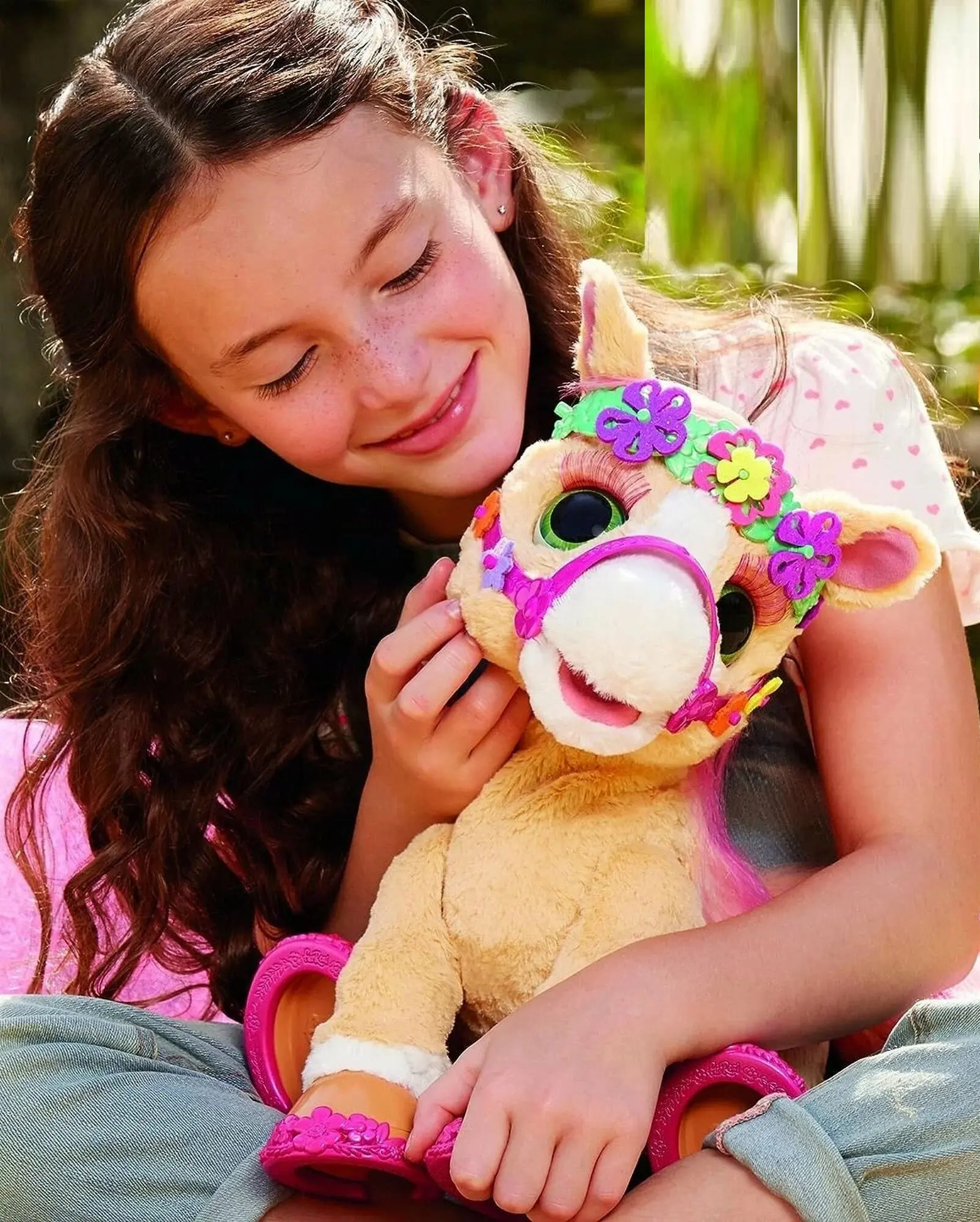 Jucarie interactiva Hasbro FurReal Friends Cinnamon My Stylin Pony (Beige)