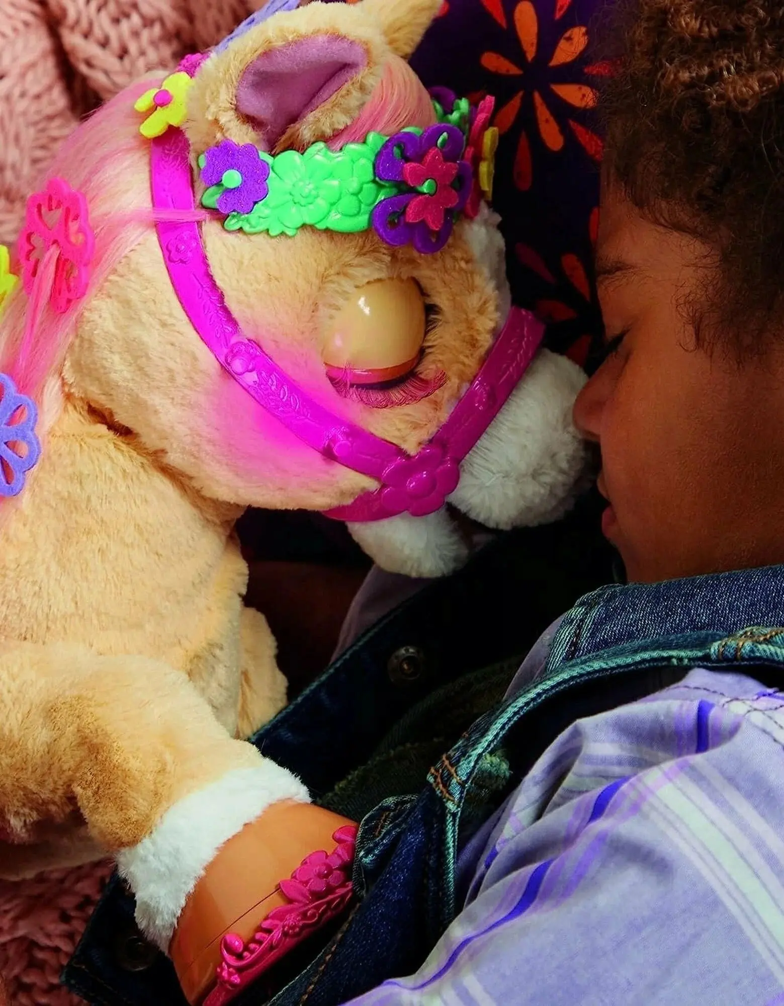 Jucarie interactiva Hasbro FurReal Friends Cinnamon My Stylin Pony (Beige)