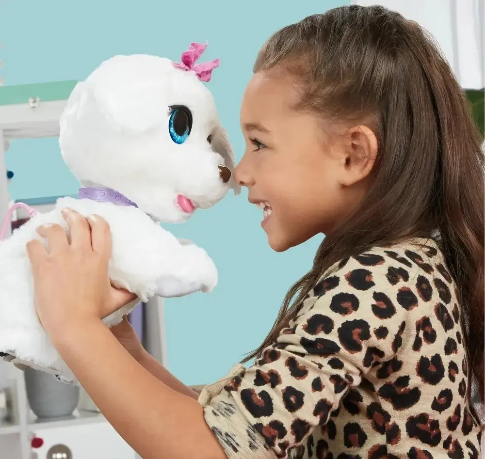 Jucarie interactiva Hasbro FurReal Friends Gogo my Dancin Pup (White)