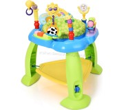 Centru de joaca 2in1 Hola Toys Jump'n turn (Blue)