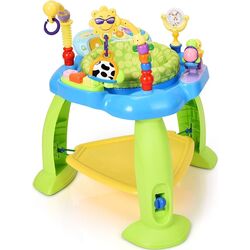 Centru de joaca 2in1 Hola Toys Jump'n turn (Blue)