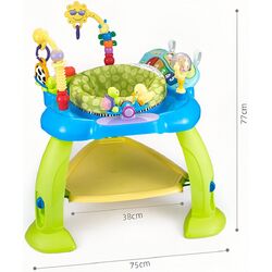 Centru de joaca 2in1 Hola Toys Jump'n turn (Blue) Thumb
