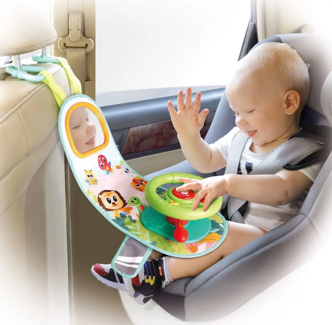 Jucarie interactiva Hola Toys Car Steering Wheel E993 (Multicolor)