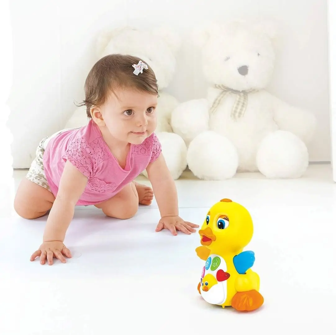 Jucarie interactiva Hola Toys Dancing Duck (Yellow)