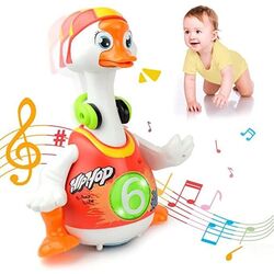 Jucarie interactiva Hola Toys Dancing Goose HT828 (White/Red) Thumb