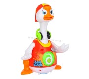 Jucarie interactiva Hola Toys Dancing Goose HT828 (White/Red)