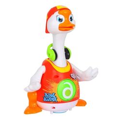 Jucarie interactiva Hola Toys Dancing Goose HT828 (White/Red)